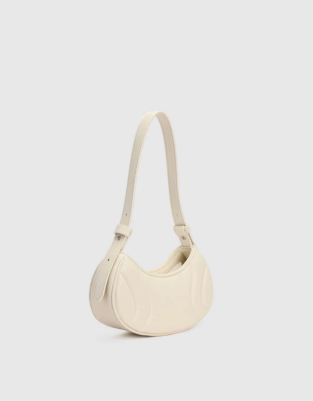 Embossed Vegan Learther Shoulder Bag sold by Urban Revivo product image thumbnail 3