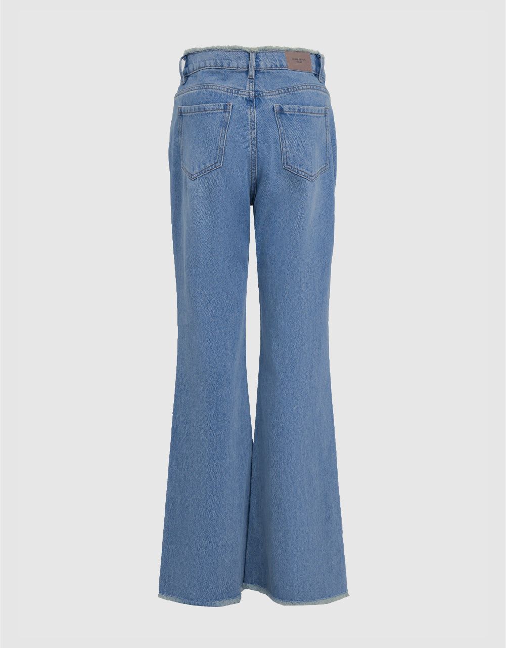Raw Hem Flare Jeans sold by Urban Revivo product image thumbnail 3