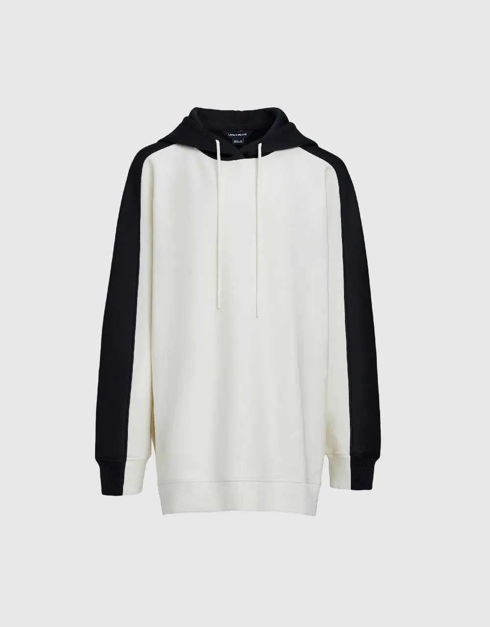 Contrast Fabric Hoodie sold by Urban Revivo product image thumbnail 2