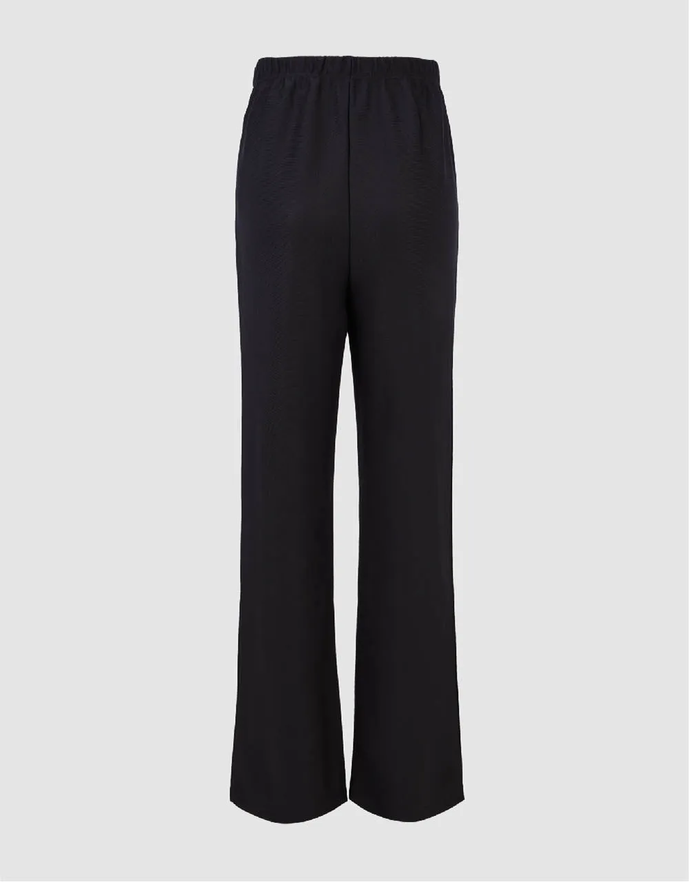 Elastic Waist Knitted Straight Pants sold by Urban Revivo product image thumbnail 3