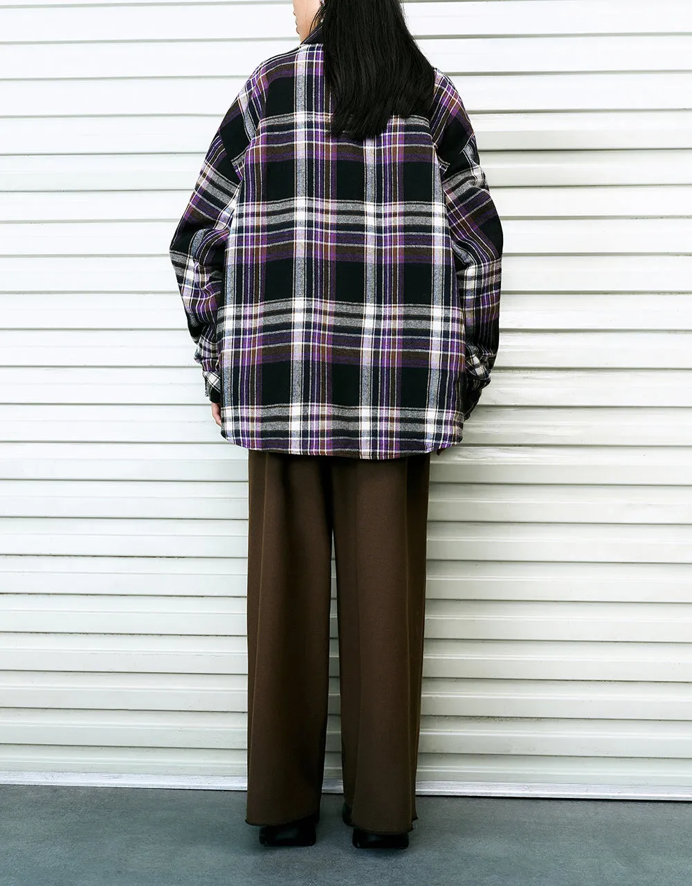 Plaid Straight Shirt sold by Urban Revivo product image thumbnail 4