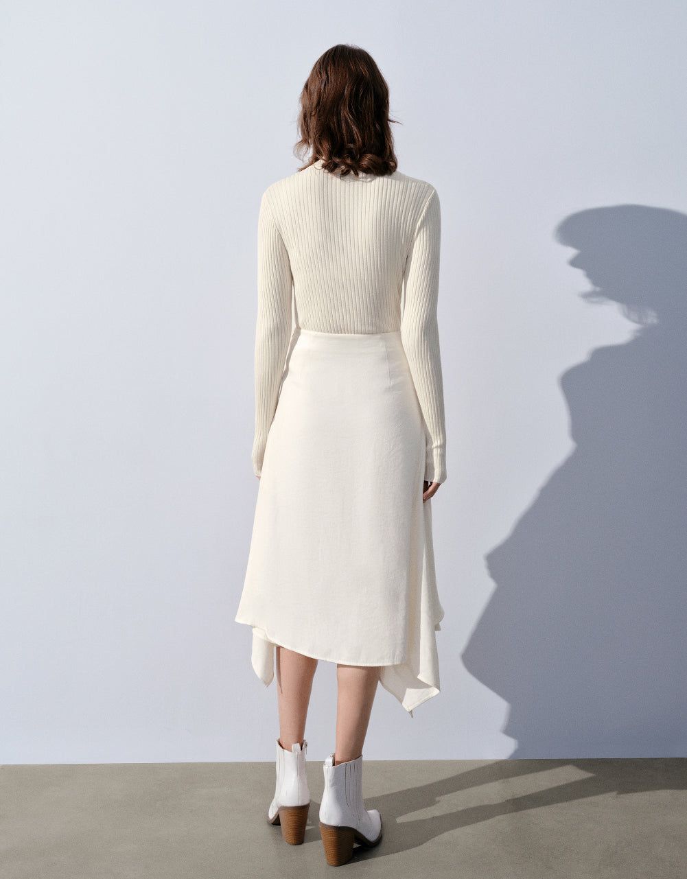 Stand Collar Knitted T-Shirt sold by Urban Revivo product image thumbnail 4