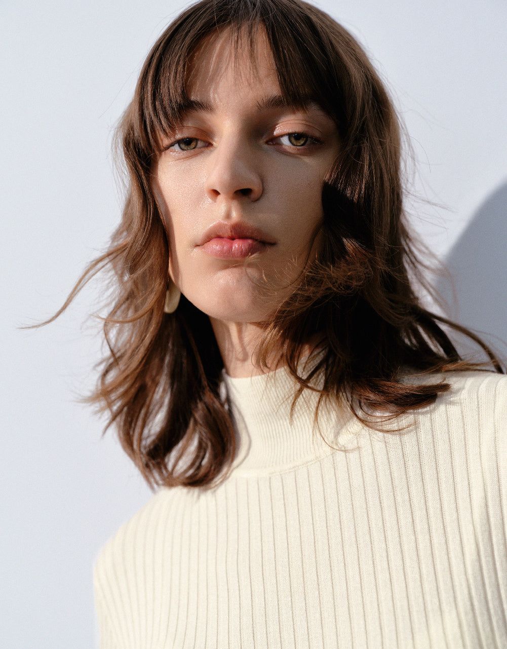 Stand Collar Knitted T-Shirt sold by Urban Revivo product image thumbnail 5