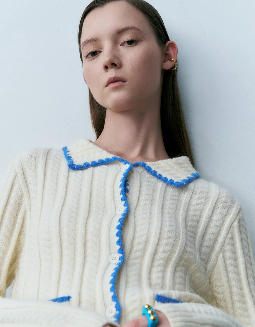 Button Up Knitted Cardigan sold by Urban Revivo product image thumbnail 5