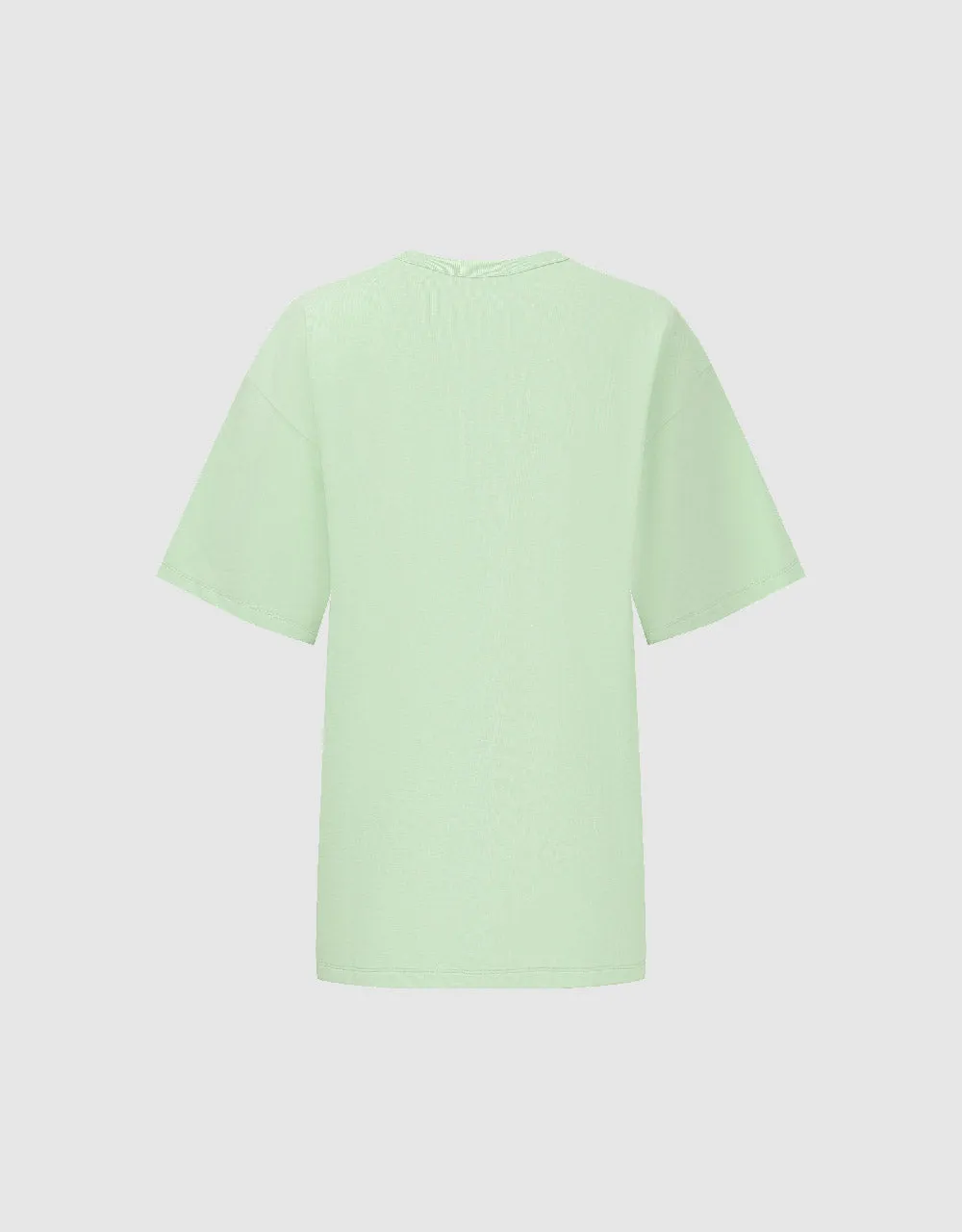 Crew Neck Loose T-Shirt sold by Urban Revivo product image thumbnail 5