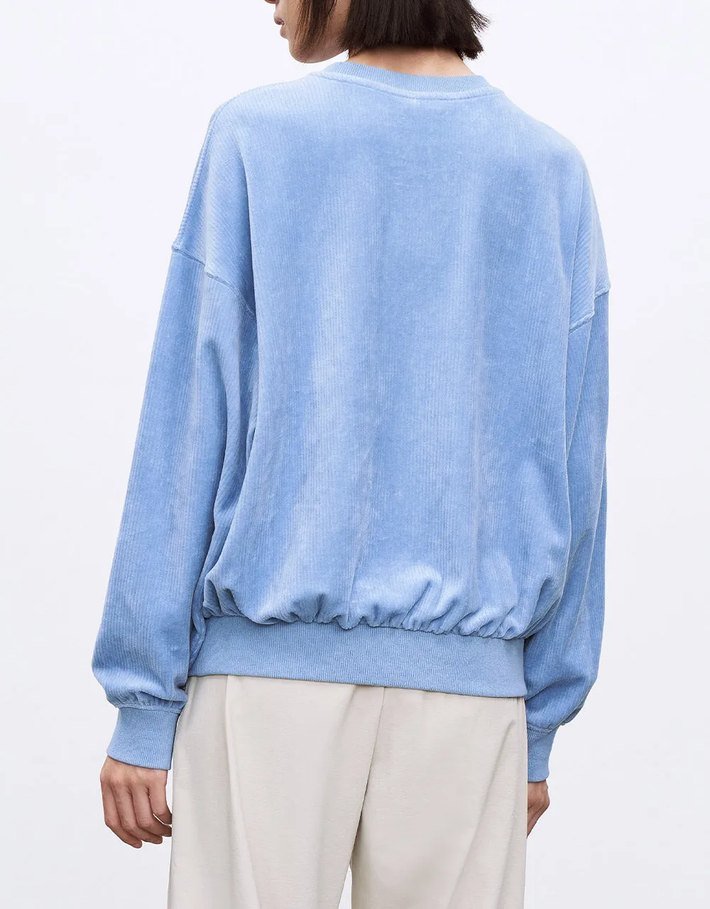 Letter Print Crew Neck Sweatshirt sold by Urban Revivo product image thumbnail 5