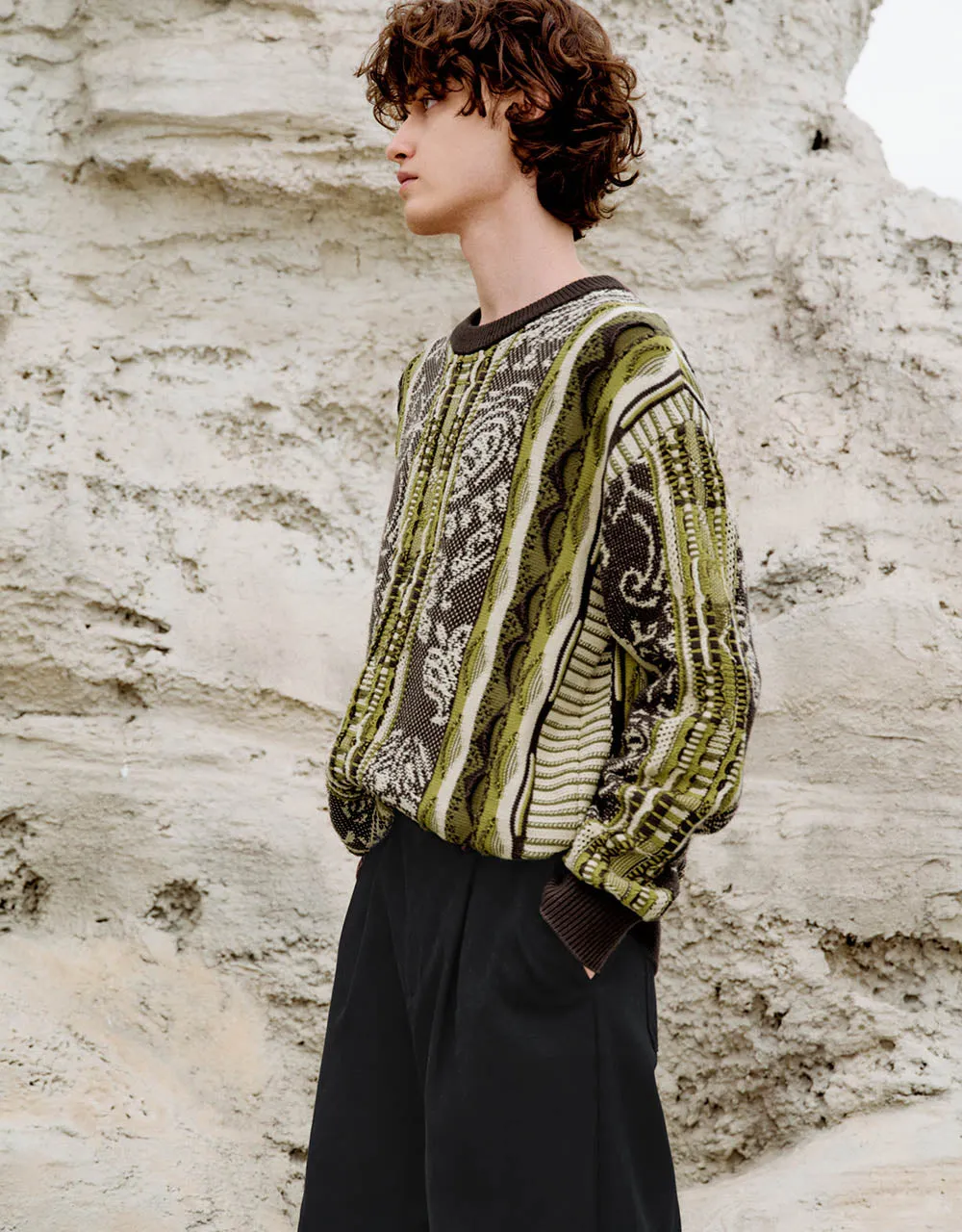 Embroidered Knitted T-Shirt sold by Urban Revivo product image thumbnail 3