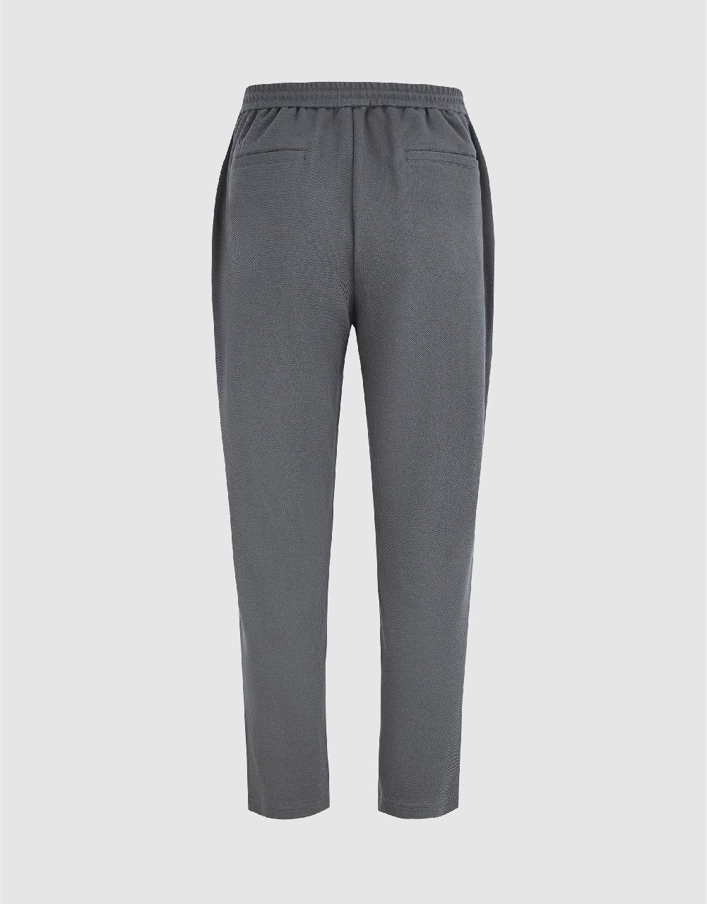 Drawstring Waist Straight Pants sold by Urban Revivo product image thumbnail 3