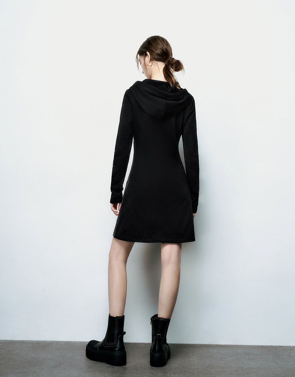 Hooded Straight Dress sold by Urban Revivo product image thumbnail 4