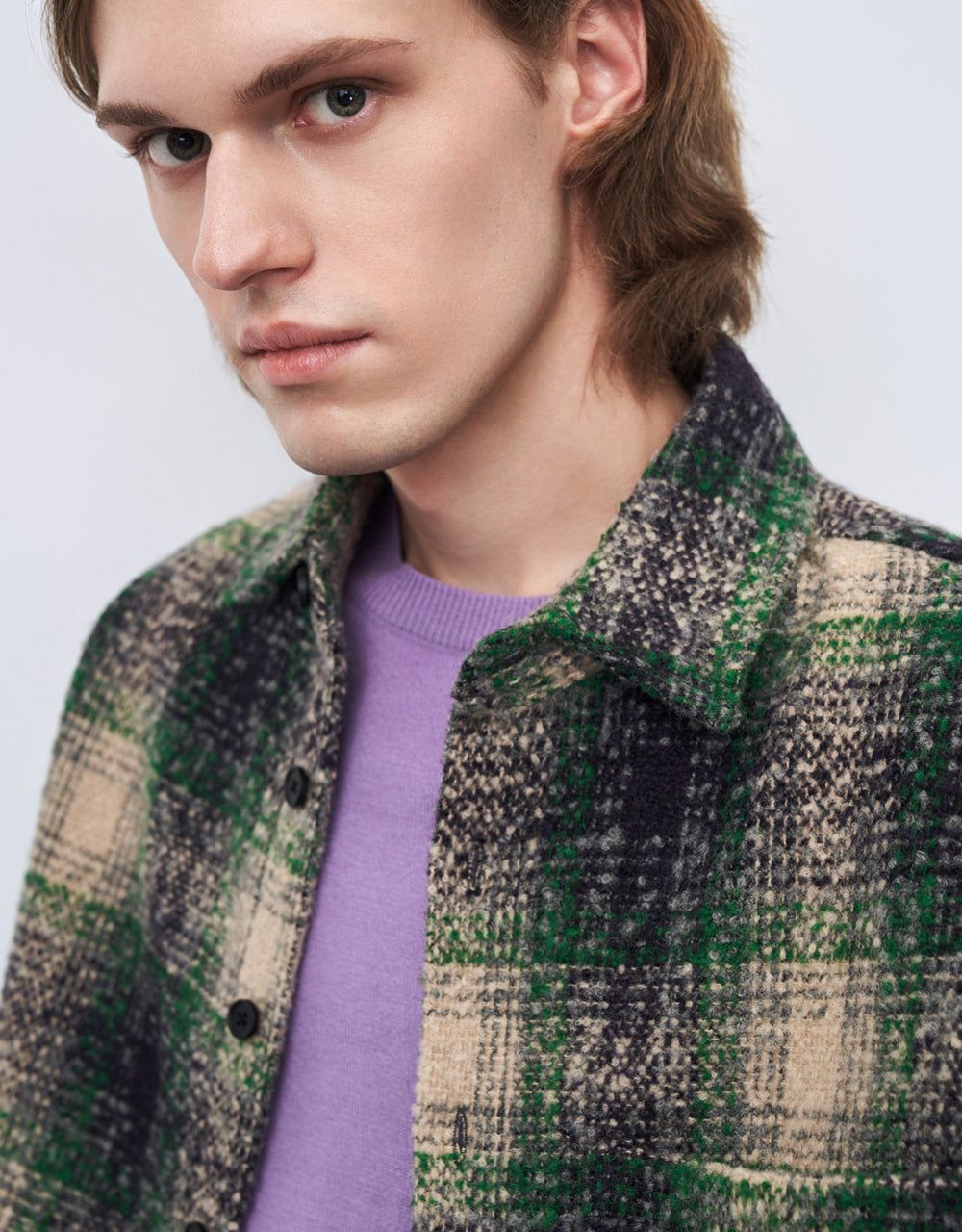 Plaid Woolen Jacket sold by Urban Revivo product image thumbnail 4