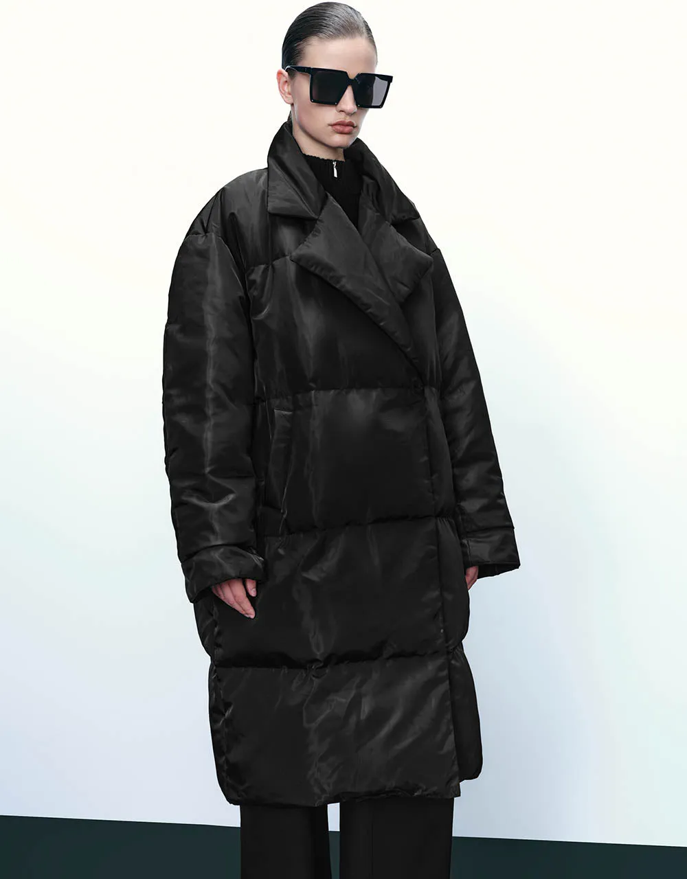 Oversized Straight Down Jacket sold by Urban Revivo product image thumbnail 2