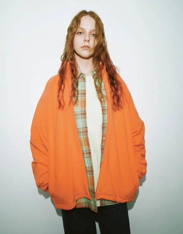 Stand Collar Zipper Front Jacket sold by Urban Revivo