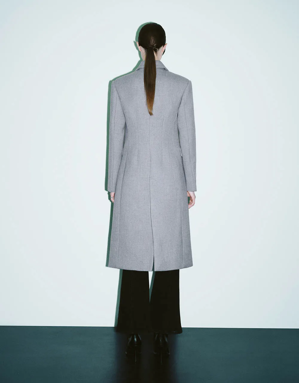 Notch Lapel Blazer Coat sold by Urban Revivo product image thumbnail 4