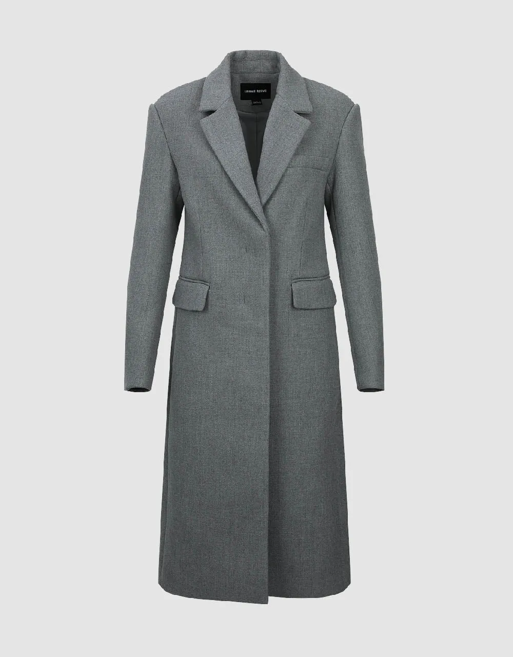 Notch Lapel Blazer Coat sold by Urban Revivo product image thumbnail 2