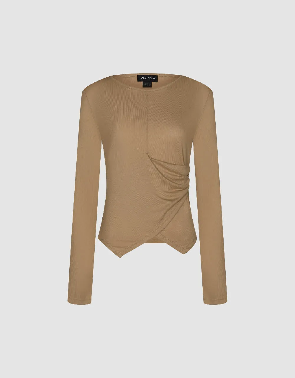 Crew Neck Skinny T-Shirt sold by Urban Revivo product image thumbnail 2