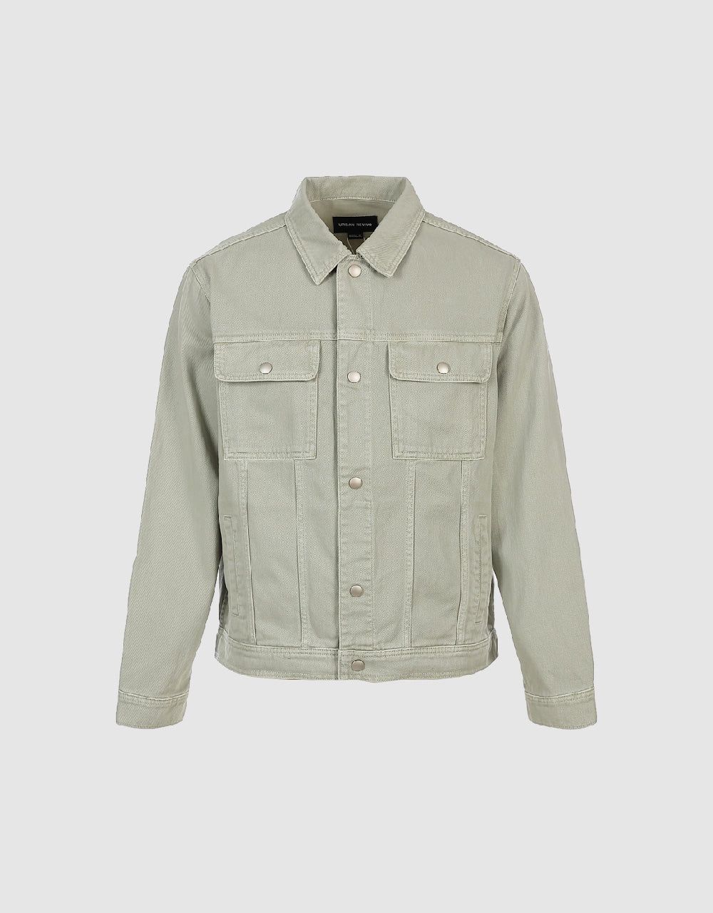 Front Pockets Denim Jacket sold by Urban Revivo