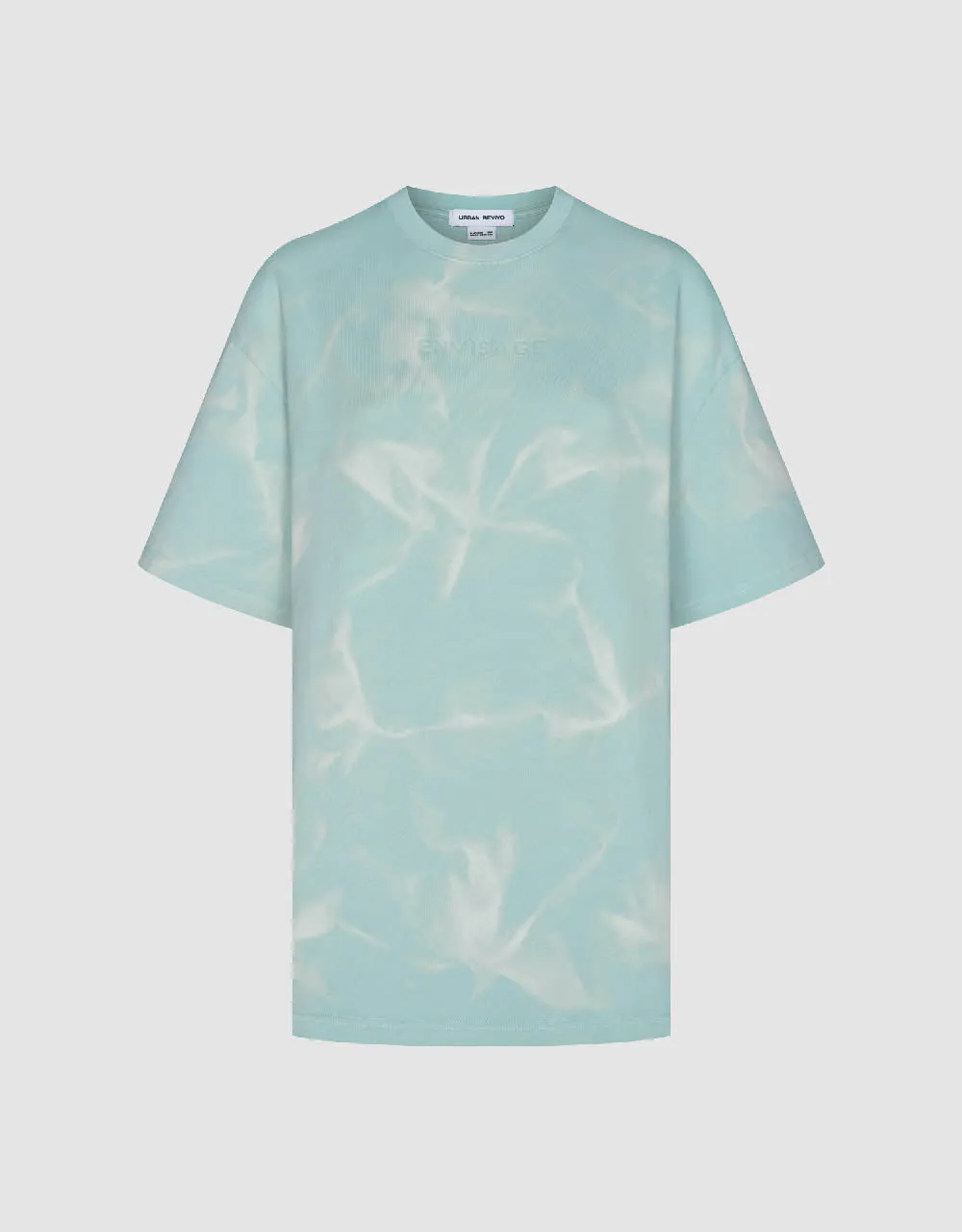 Drop Shoulder Sleeve Crew Neck Loose T-Shirt sold by Urban Revivo product image thumbnail 2