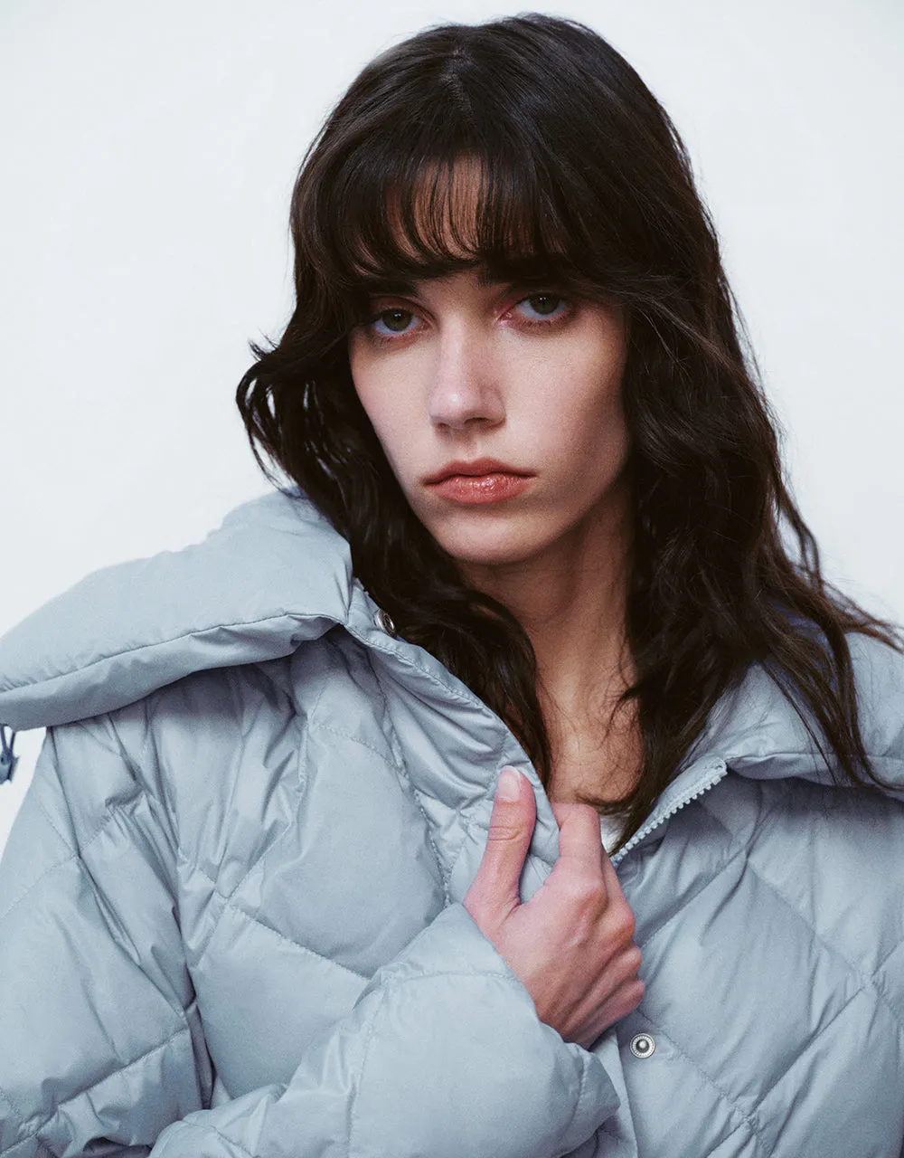 Quilted Straight Down Jacket sold by Urban Revivo product image thumbnail 5