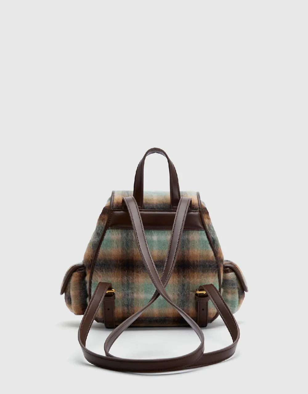 Plaid Mini Backpack sold by Urban Revivo product image thumbnail 4
