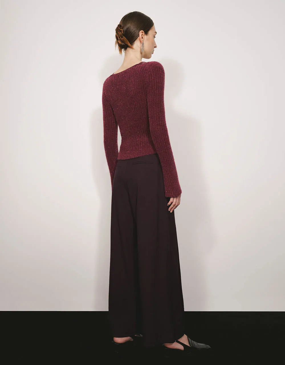 Wide-Leg Pants sold by Urban Revivo product image thumbnail 5