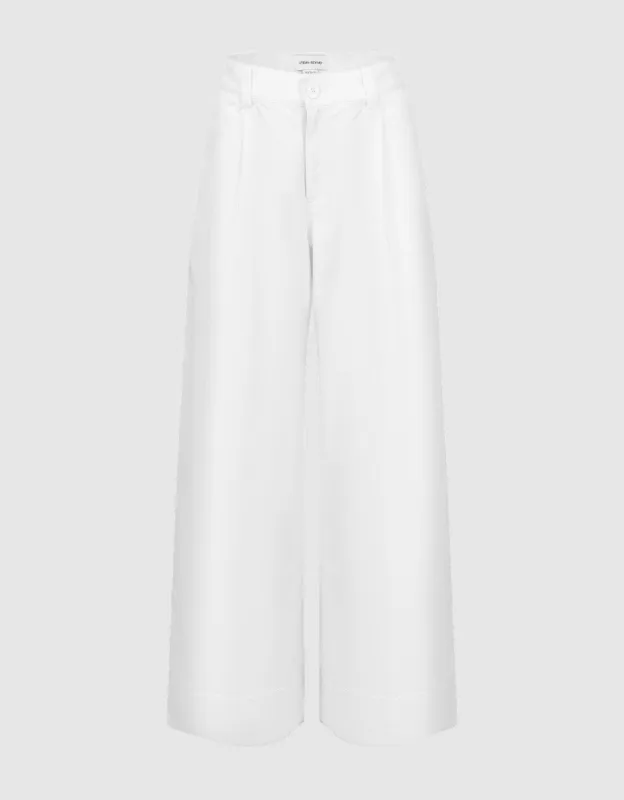 Loose Wide-Leg Pants sold by Urban Revivo