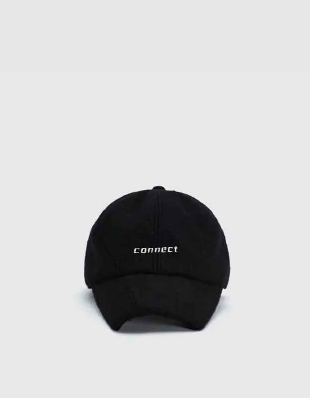 Letter Printed Woolen Baseball Cap sold by Urban Revivo