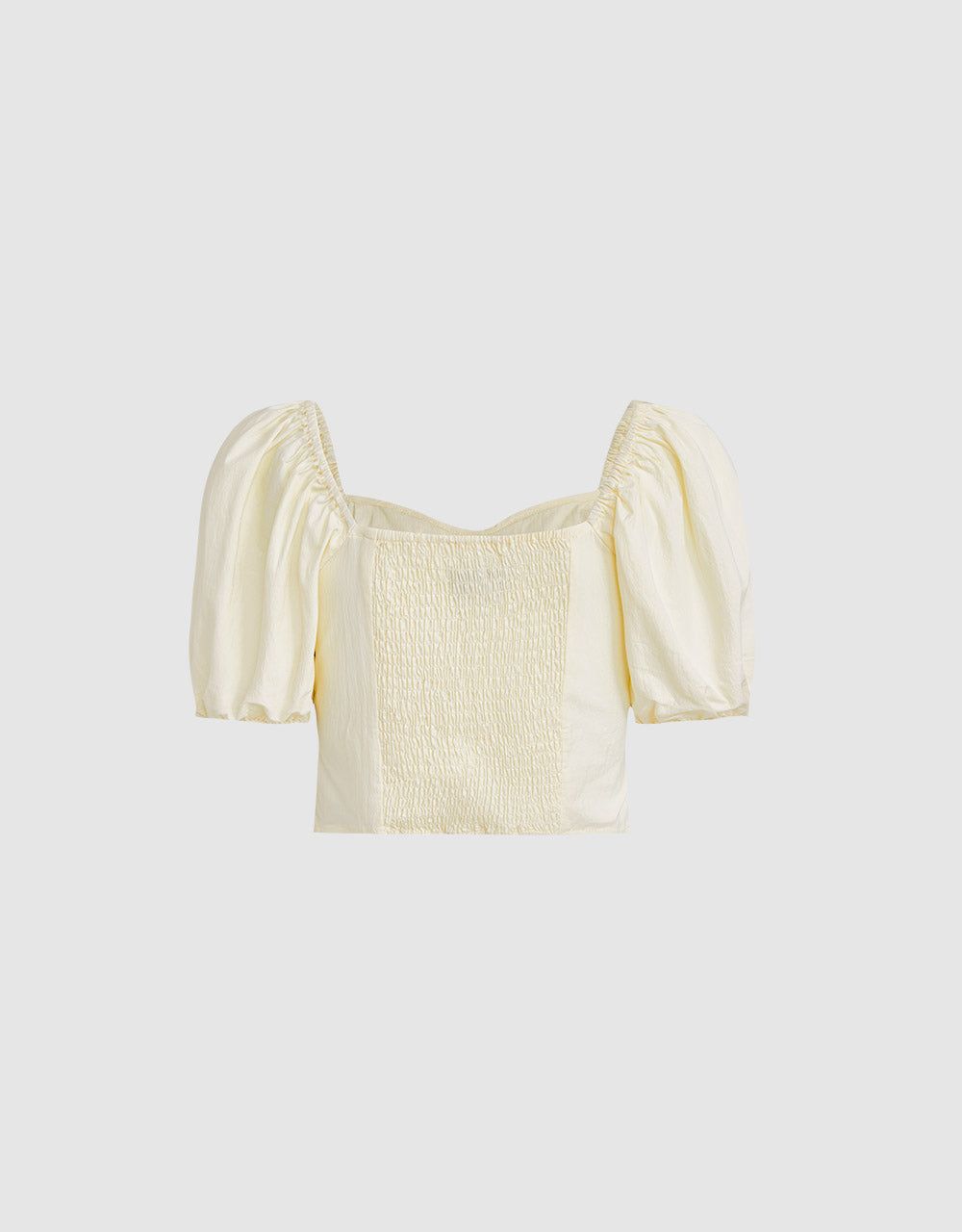 Buttoned Décor Blouse sold by Urban Revivo product image thumbnail 4