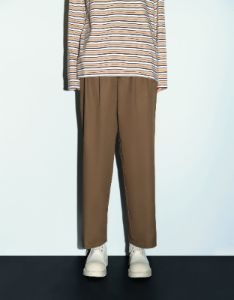 Woven Wide-Leg Pants sold by Urban Revivo