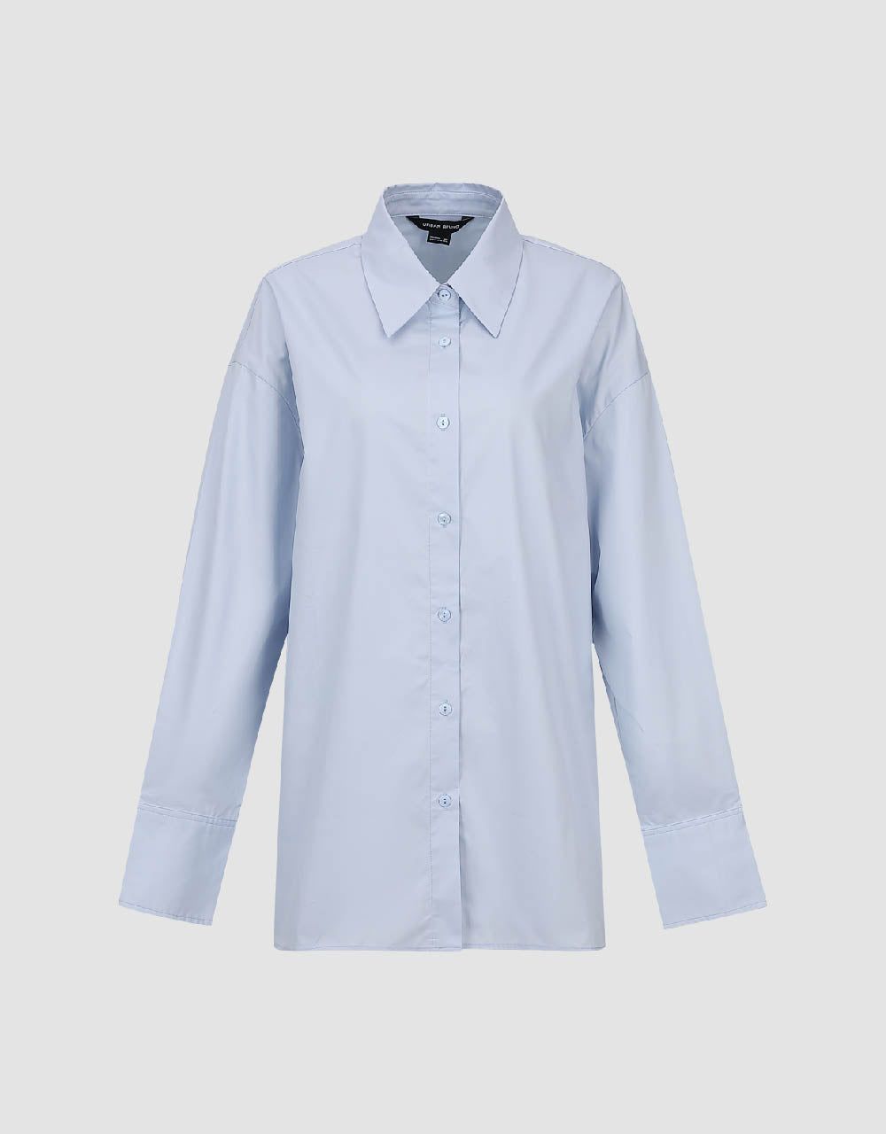 Button Up Straight Shirt sold by Urban Revivo product image thumbnail 2