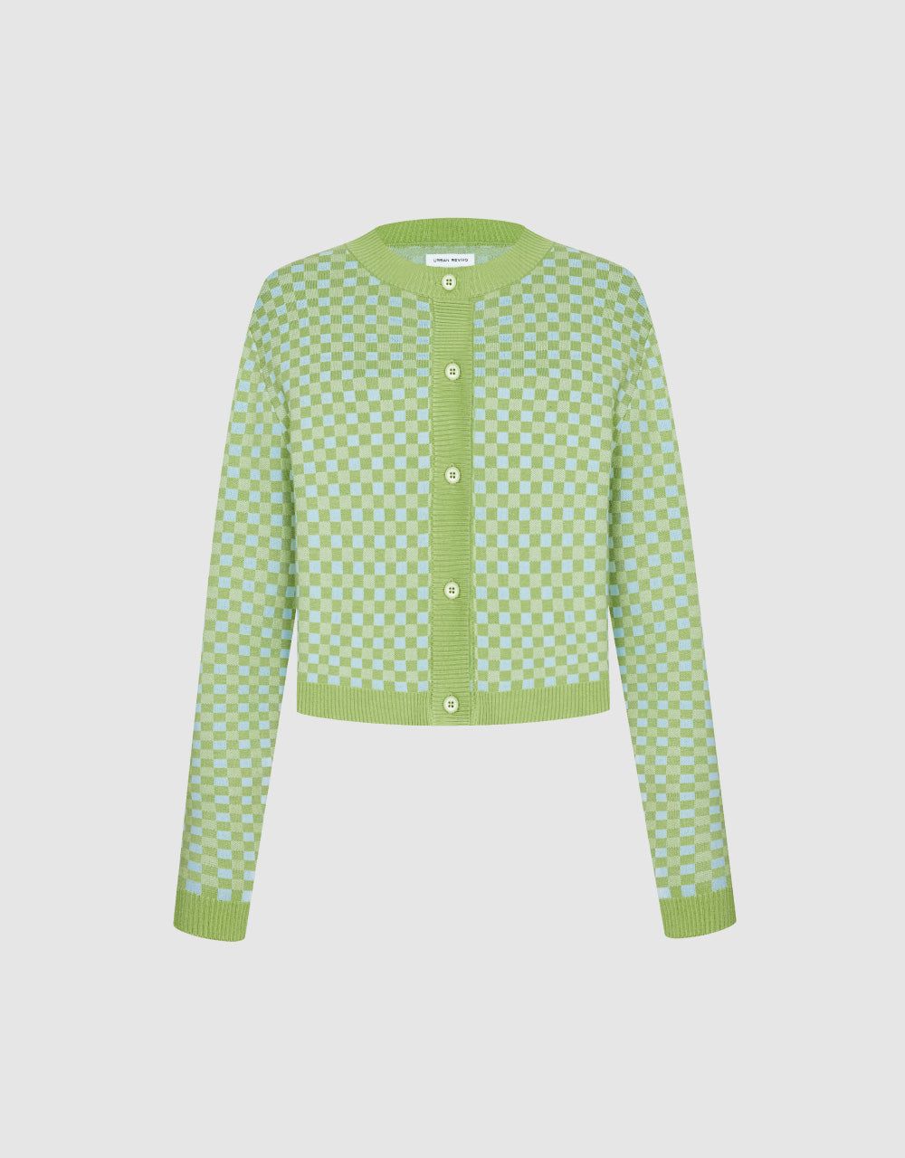 Checkered Button Up Cardigan sold by Urban Revivo product image thumbnail 2