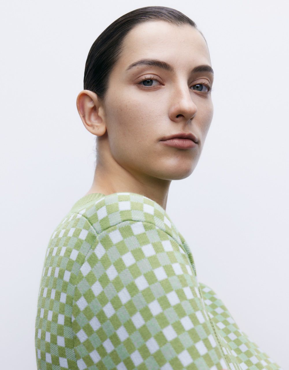 Checkered Button Up Cardigan sold by Urban Revivo product image thumbnail 5