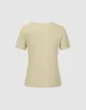 Crew Neck Straight T-Shirt sold by Urban Revivo