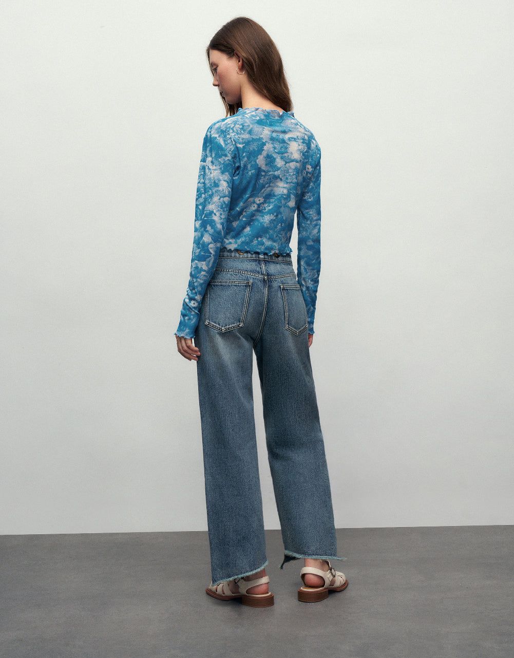 Lettuce Trim Printed Skinny T-Shirt sold by Urban Revivo product image thumbnail 4