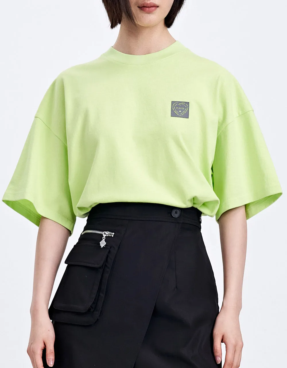 Oversized Heart Print T-Shirt sold by Urban Revivo product image thumbnail 2