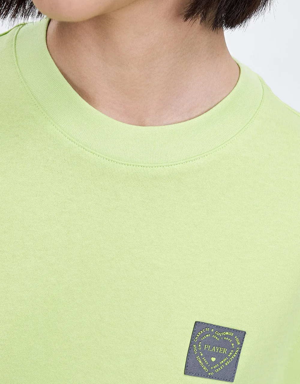 Oversized Heart Print T-Shirt sold by Urban Revivo product image thumbnail 5