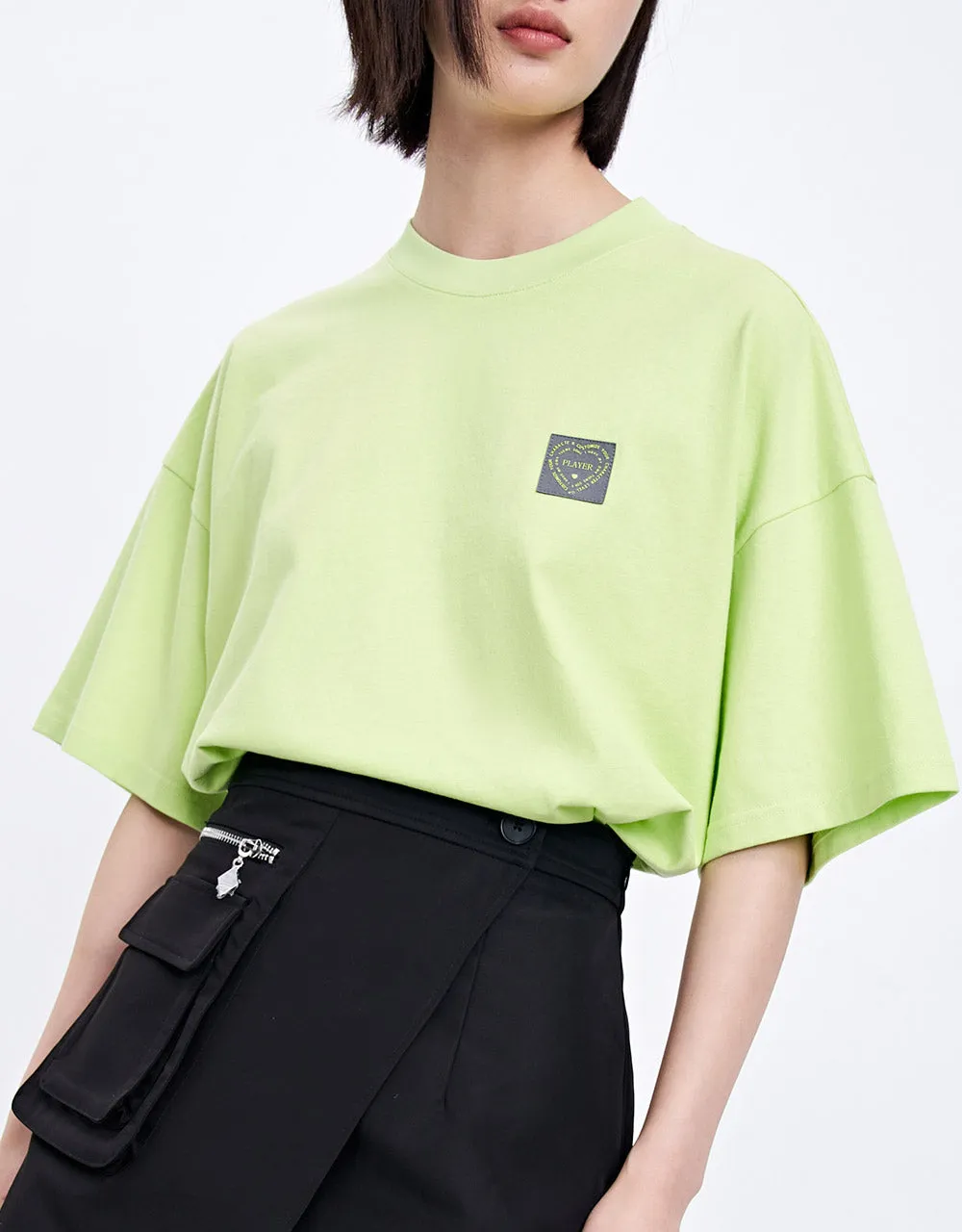 Oversized Heart Print T-Shirt sold by Urban Revivo product image thumbnail 3