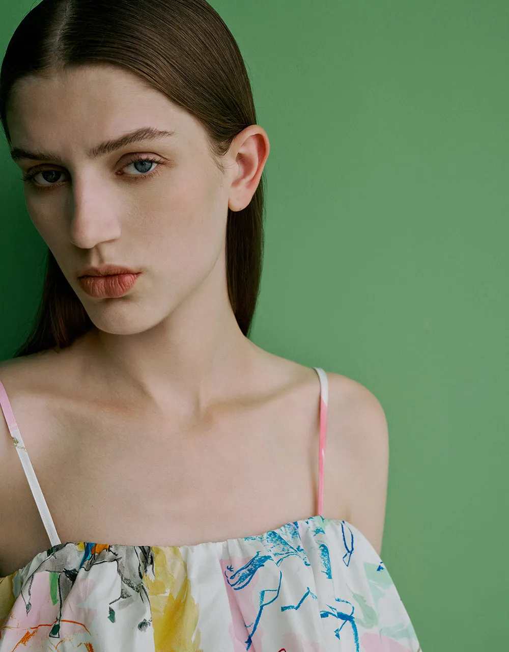 Printed Ruffle Cami Top sold by Urban Revivo product image thumbnail 4