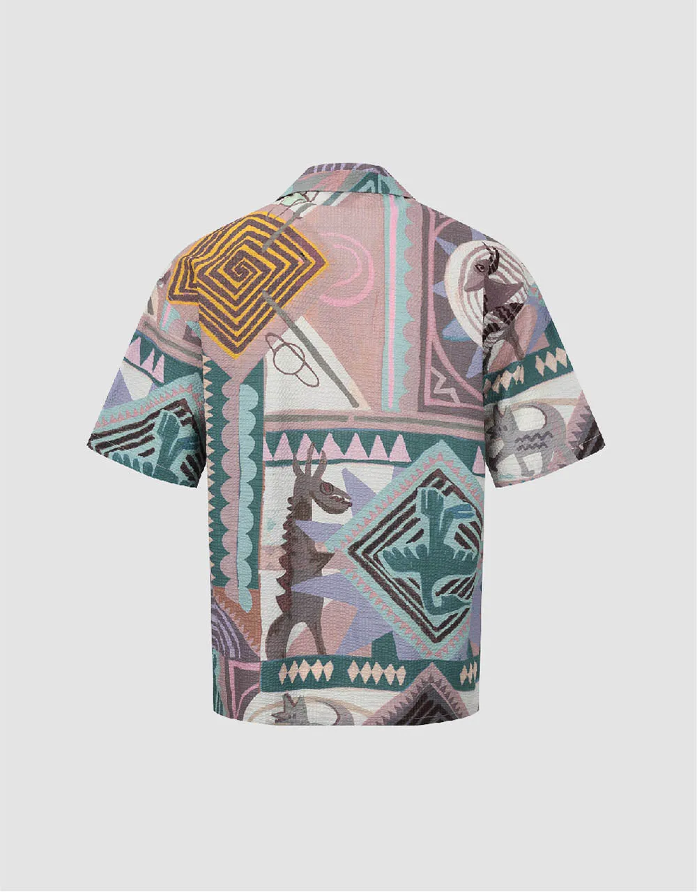 Printed Loose Shirt sold by Urban Revivo product image thumbnail 5