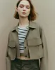 Cropped Straight Jacket sold by Urban Revivo