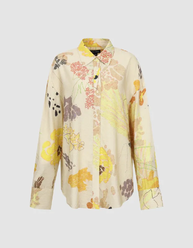 Gradient Straight Shirt sold by Urban Revivo