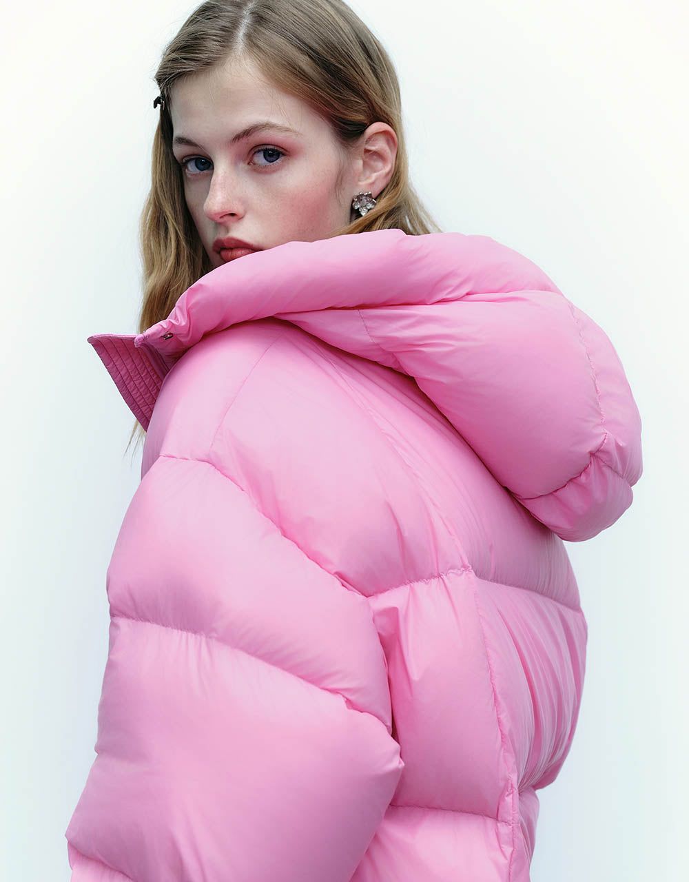 Hooded Down Jacket sold by Urban Revivo product image thumbnail 5