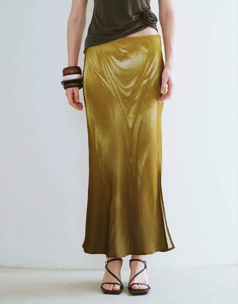 Midi Straight Skirt sold by Urban Revivo product image thumbnail 2