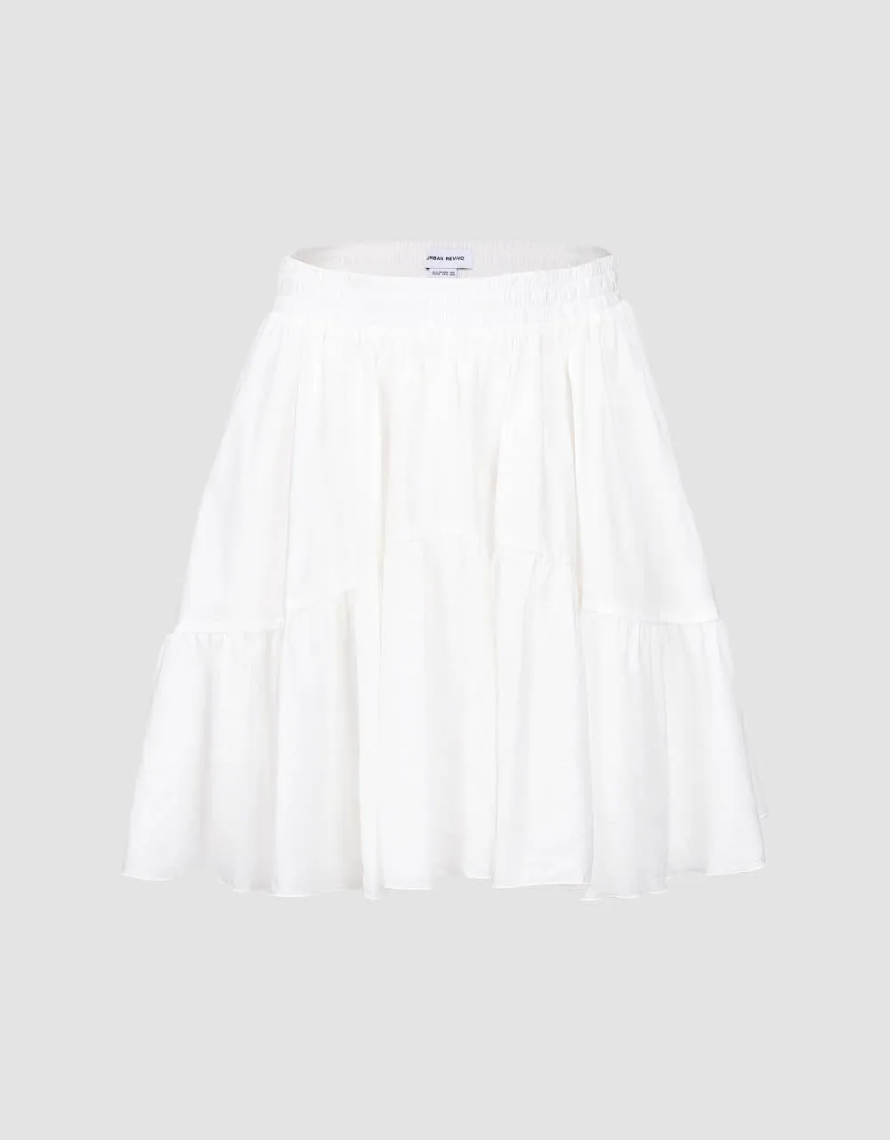 Elastic Waist Mini A-Line Skirt sold by Urban Revivo