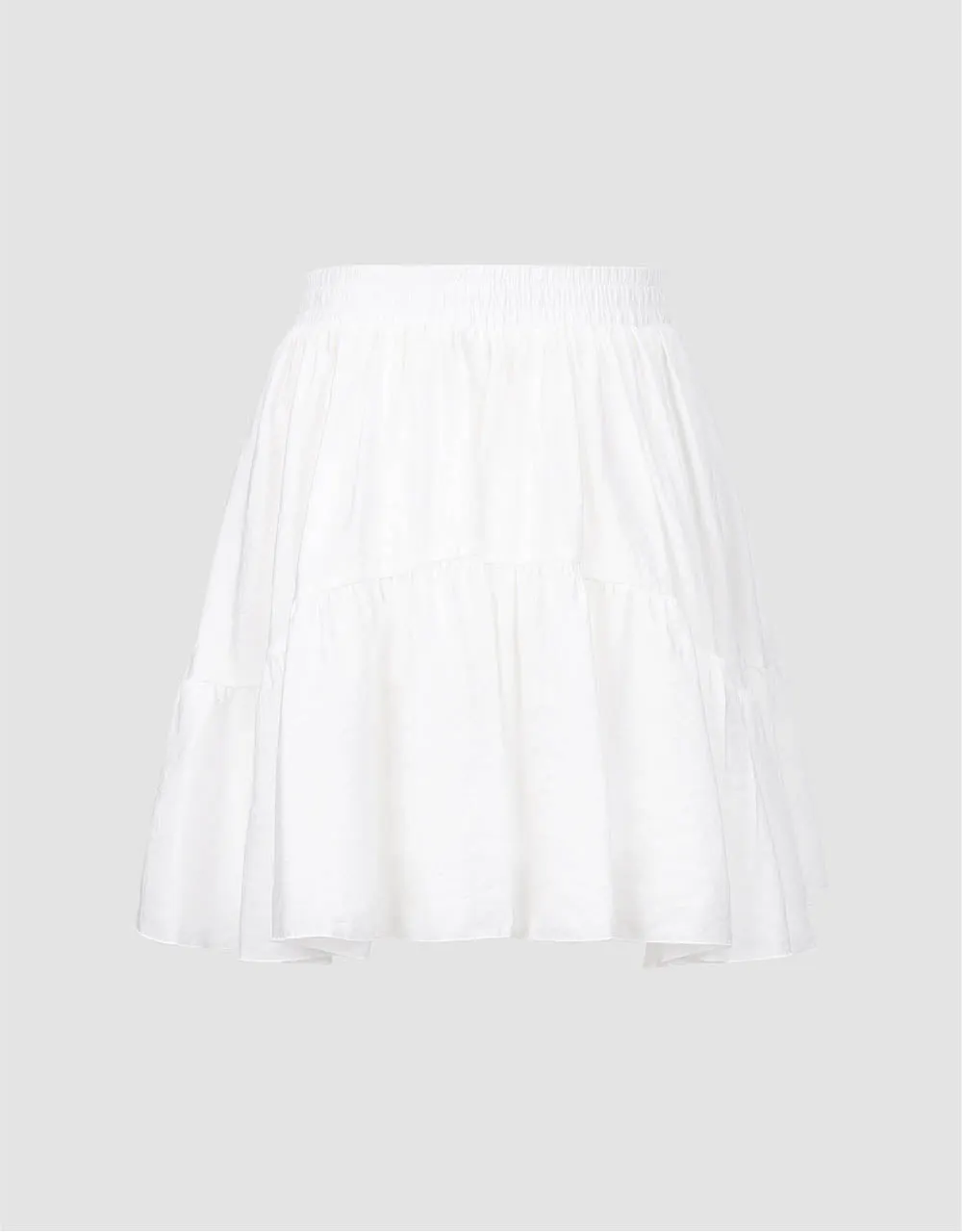 Elastic Waist Mini A-Line Skirt sold by Urban Revivo product image thumbnail 3
