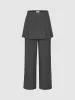 2 In 1 Wide-Leg Pants sold by Urban Revivo