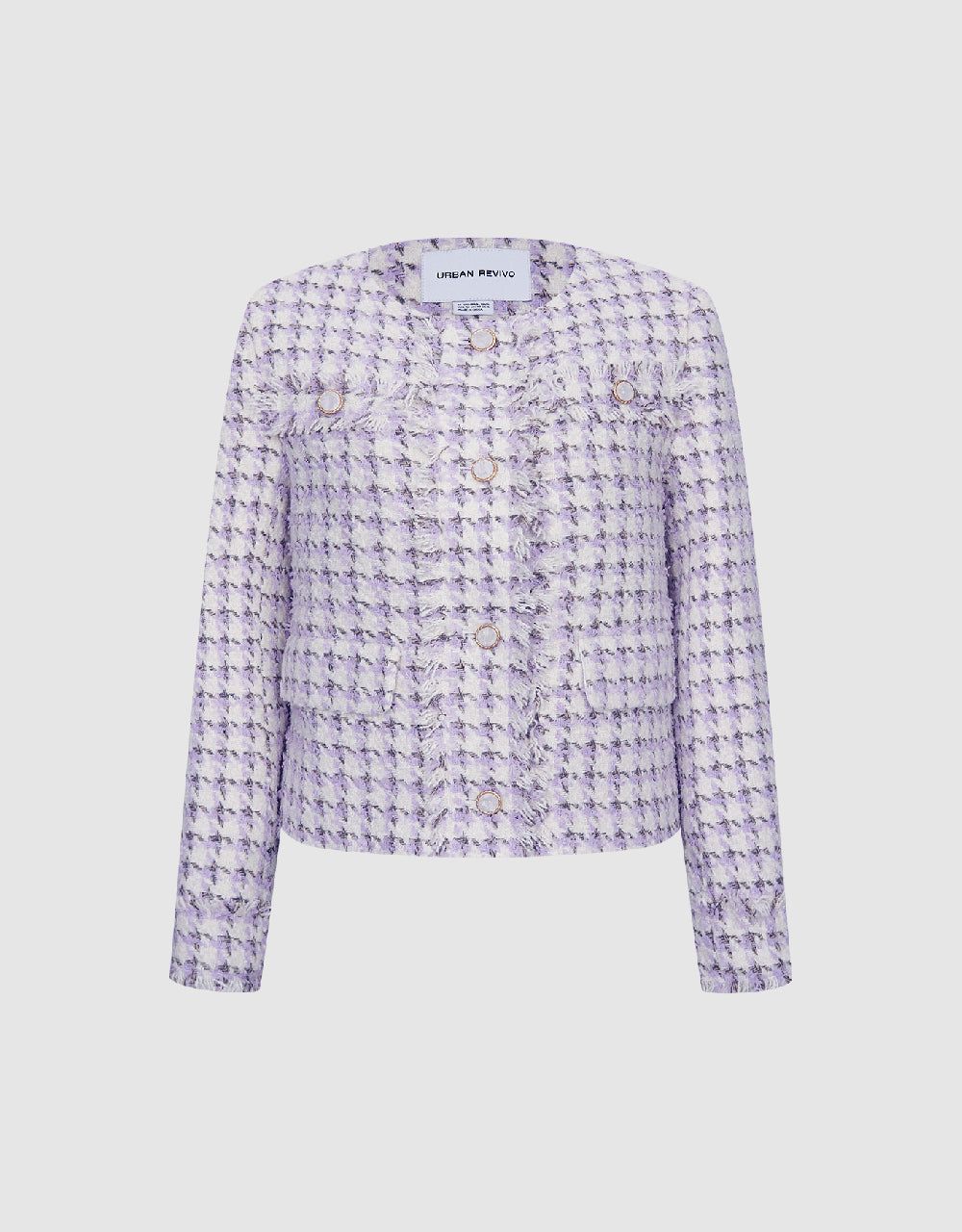 Tweed Straight Jacket sold by Urban Revivo product image thumbnail 2