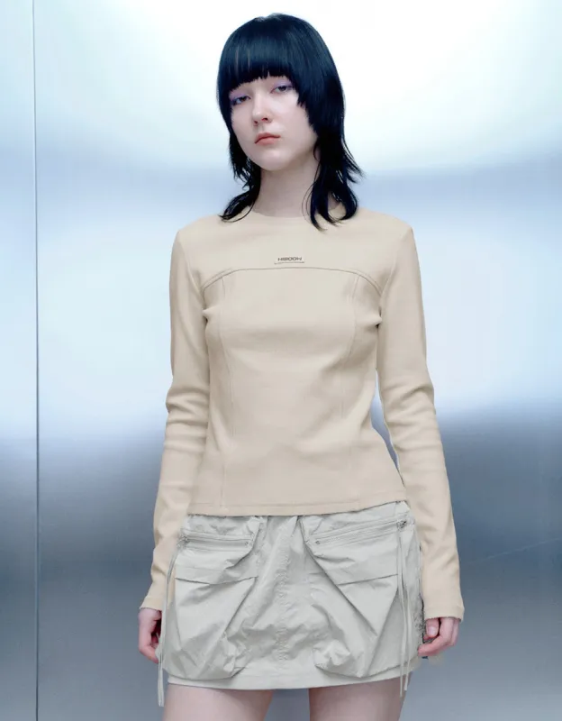 Crew Neck Skinny T-Shirt sold by Urban Revivo