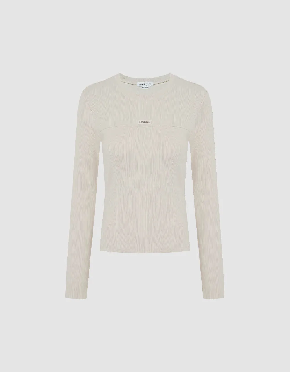 Crew Neck Skinny T-Shirt sold by Urban Revivo product image thumbnail 2