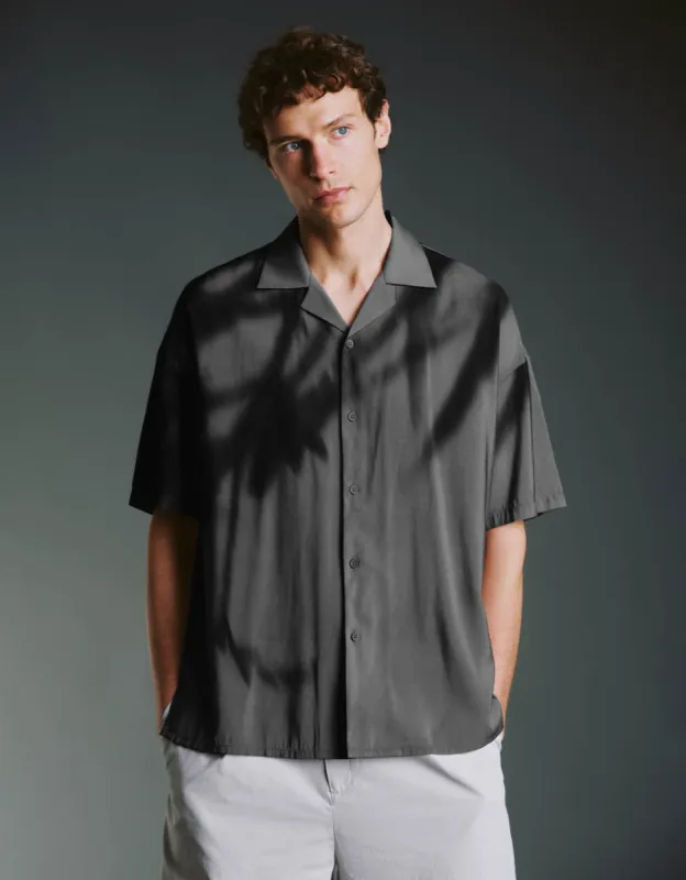 Printed Loose Shirt sold by Urban Revivo