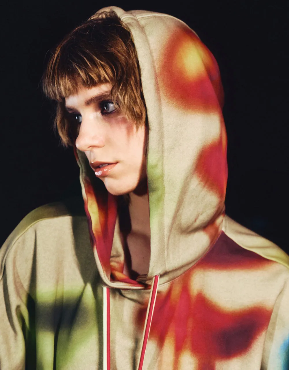Printed Hooded Sweatshirt sold by Urban Revivo product image thumbnail 4